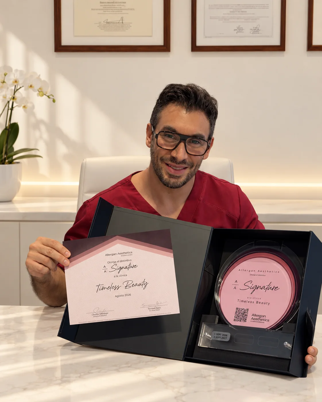 Dr. Luigi Palermo con el distintivo A Signature · 2026